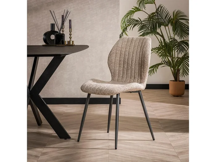 Silla Len – Boucle – Color Arena – 4 Piezas