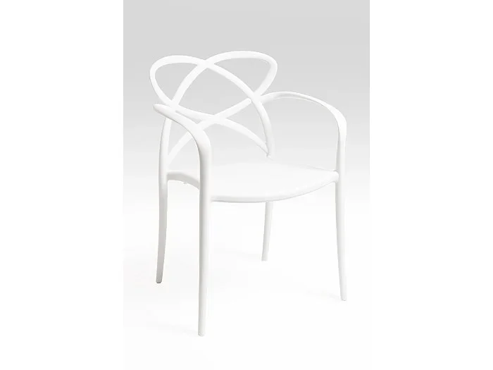 Sillas Comedor – Silla Vella con Reposabrazos – Blanco