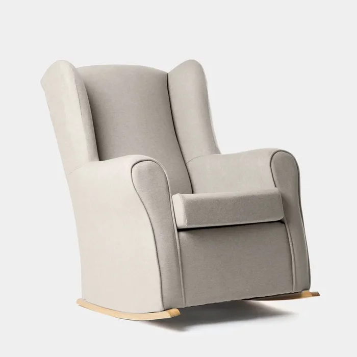 Sillón de lactancia gris topo Lily – Klast