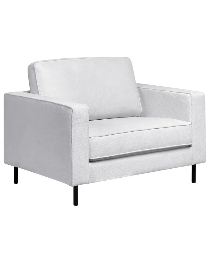 Sillón SAVALEN Tela Gris claro