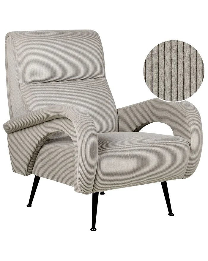 Sillón SVALOV Pana Gris