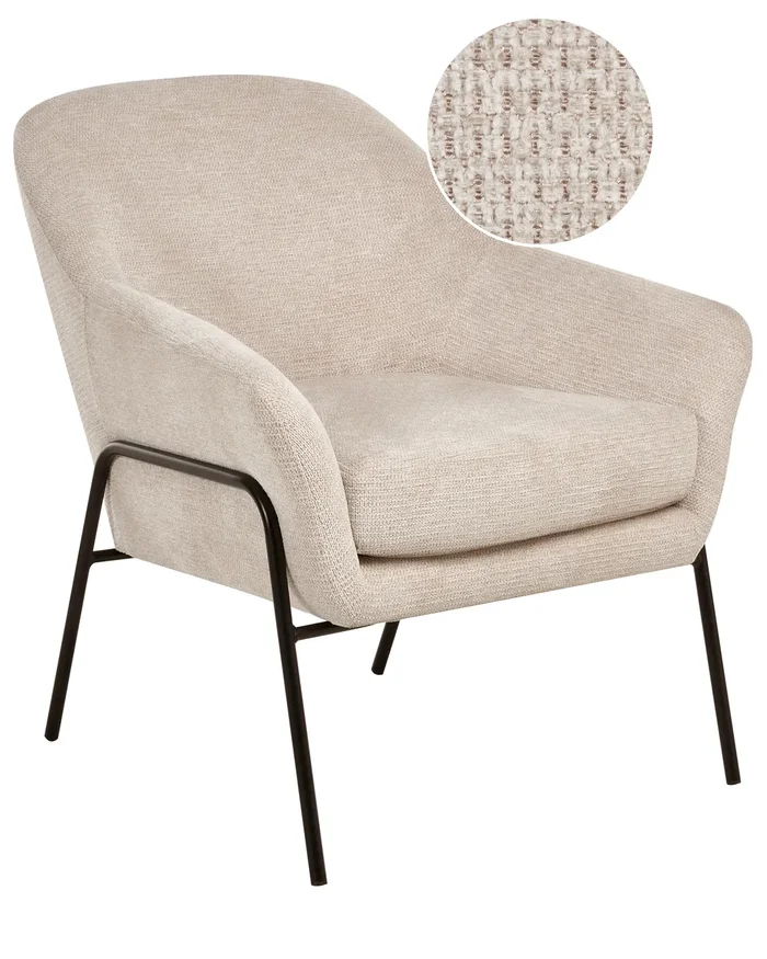 Sillón VEDDIGE Tela Beige