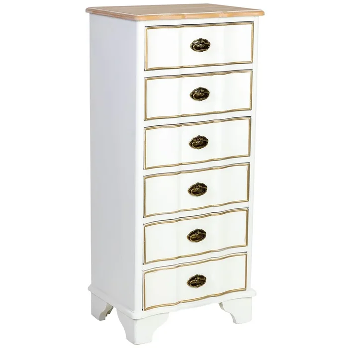 Sinfonier de Madera de 6 cajones 50x35x110h cm