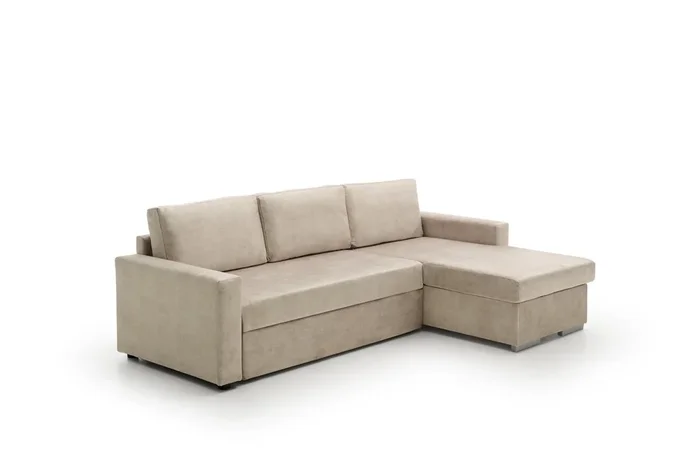 Sofa Cama Chaise Longue Isabella Low Cost Beige Derecha