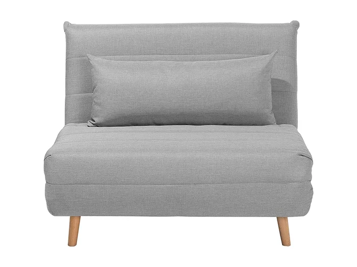 Sofá cama individual SETTEN Tela Gris claro