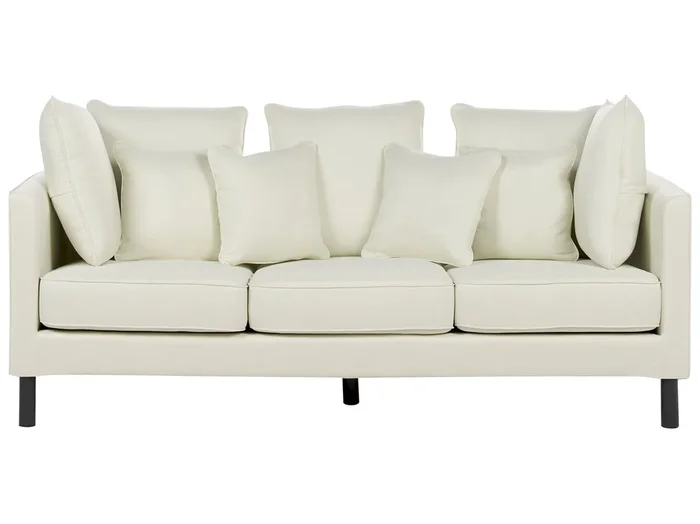 Sofá FENSTAD Tela Blanco crema 3 plazas
