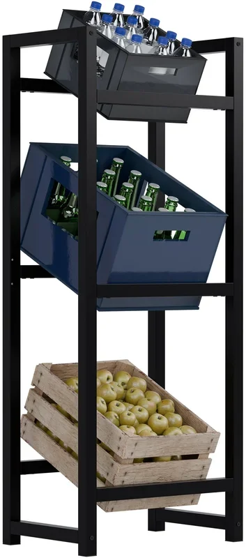 Soporte para cajas de bebidas apilables