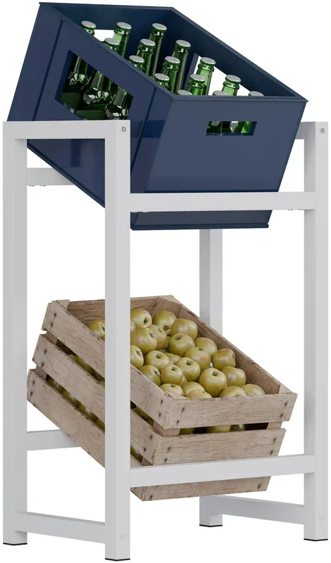 Soporte para cajas de bebidas apilables