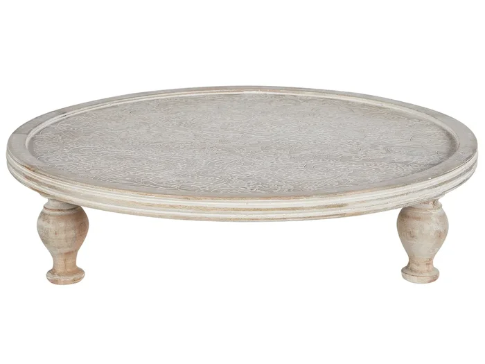 Soporte para tartas LUKSOR Madera de mango Marrón claro