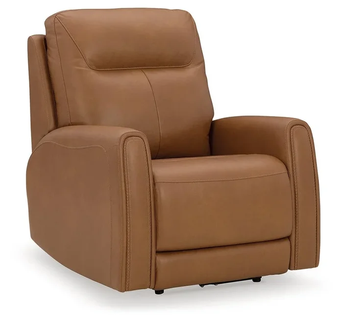 [Special Price] Tryanny Butterscotch Power Recliner ADJ Headrest