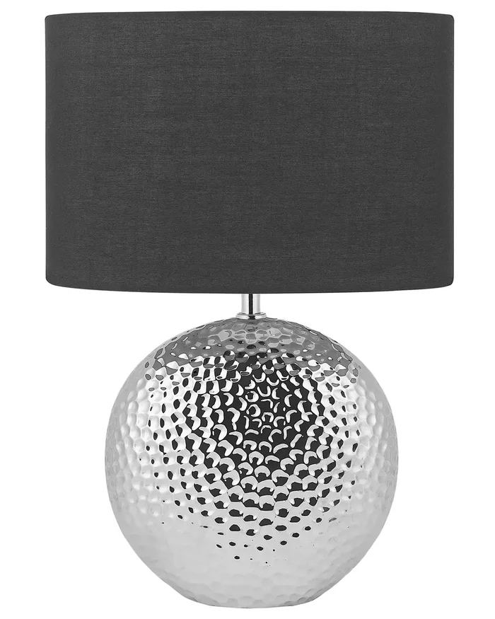 Table Lamp NASVA Ceramic Silver