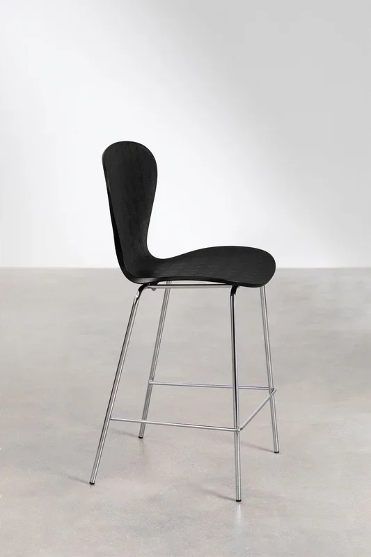 Taburete Alto Uit ↑66 cm Negro – SKLUM