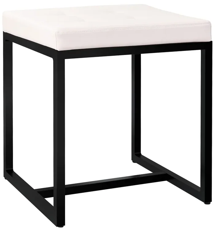 Taburete Barci con marco negro