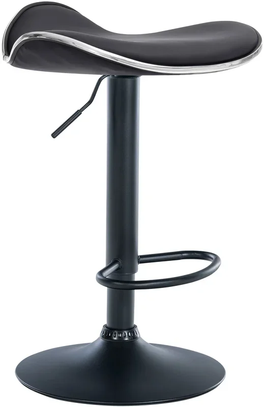 Taburete de bar Shanghai Metal negro mate Negro