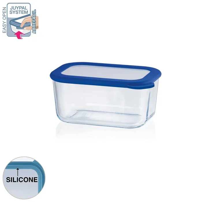 Taperglass BOROSILICATO + tapa 1 litro