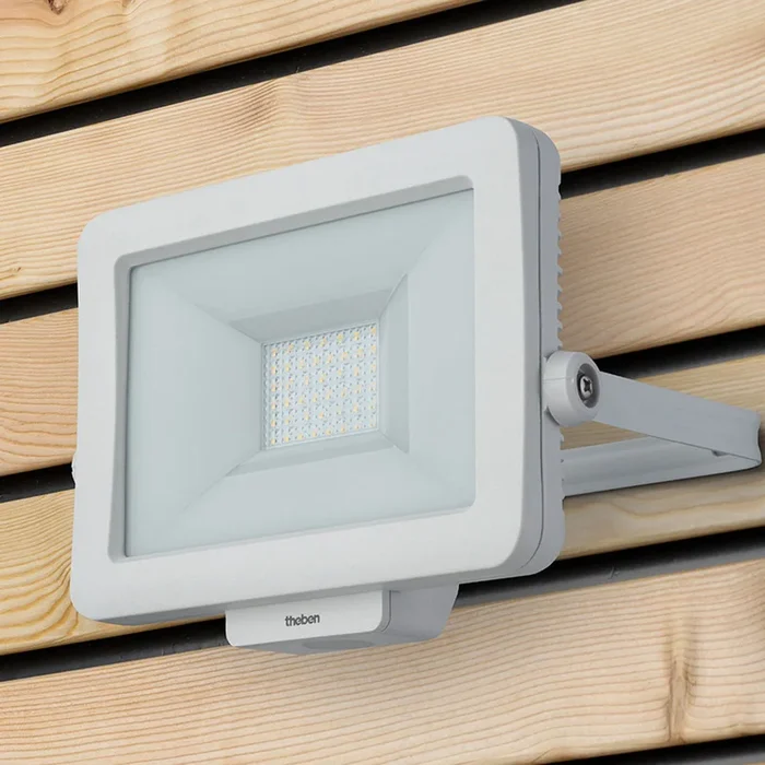 Tebas elLeda B30L foco de exterior LED, blanco