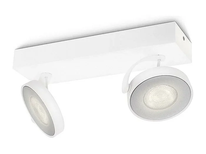 TechBrey Lámpara de Techo LED Regulable 2×4.5W PHILIPS Clockwork