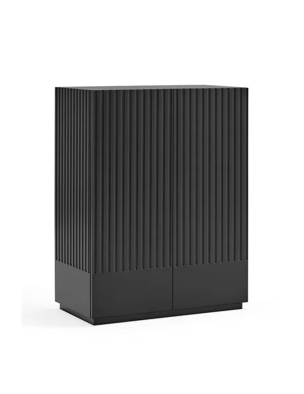Teulat mueble auxiliar DORIC 90×120, negro