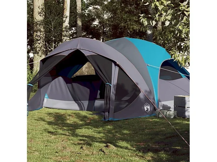 Tienda de campaña familiar para 6 personas impermeable azul ES207130