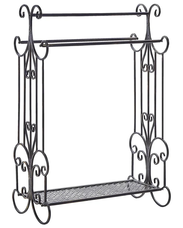 Toallero GLADIS Metal Negro