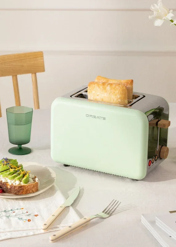 TOAST RETRO – Tostadora para rebanadas anchas