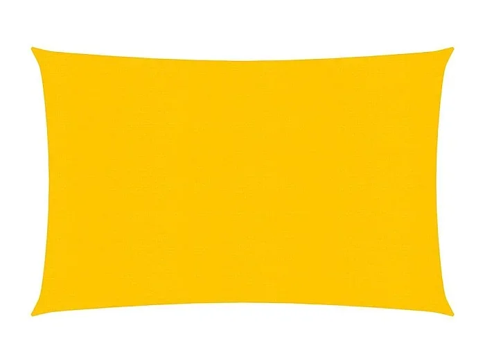 Toldo de vela HDPE amarrilo 160 g/m² 3×5 m ES159706
