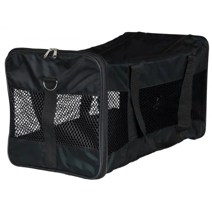 TRIXIE Transportador de perros Ryan 54x30x30 cm poliéster negro 28851
