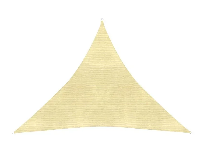 Vela de sombra para sombrilla 160 g/m² HDPE 3 x 3 x 3 m beige 02_0008968
