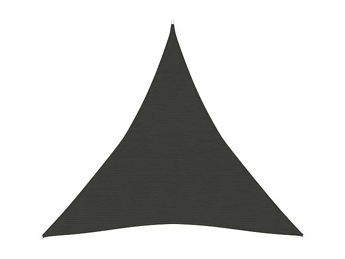 Vela de sombra para sombrilla 160 g/m² HDPE 4,5 x 4,5 x 4,5 m antracita 02_0008929
