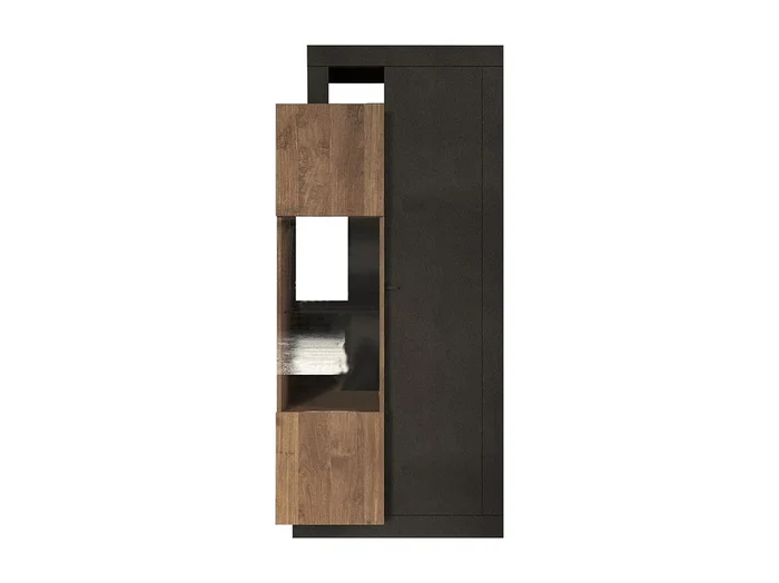 Vitrina de 2 puertas de vidrio sin iluminación Journey – H188 cm
