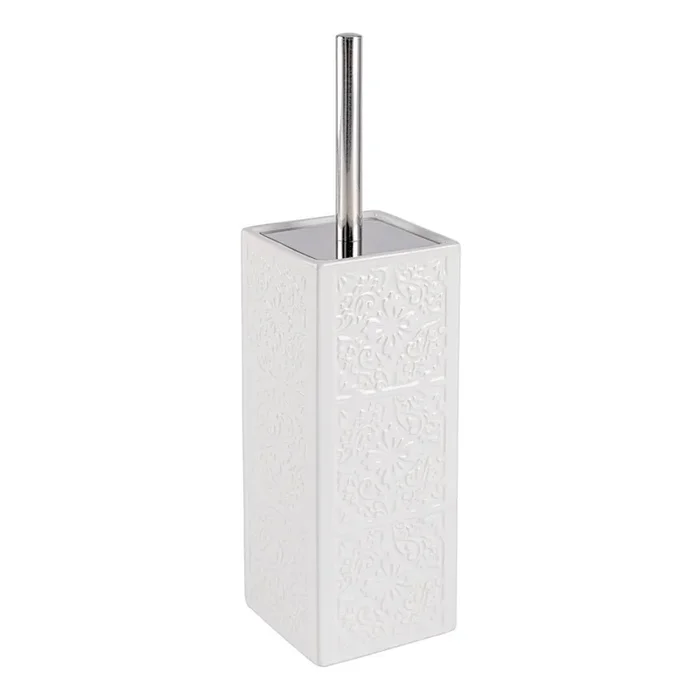 WENKO 22651100 – Escobilla para WC CORDOBA 9,5×35 cm blanca
