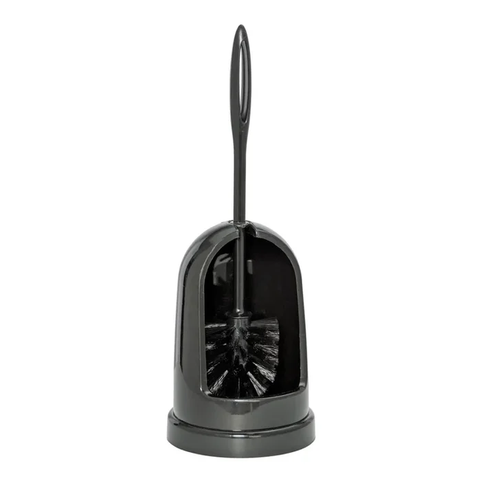 WENKO 24637100 – Escobilla para WC STANDARD 14×40 cm negra