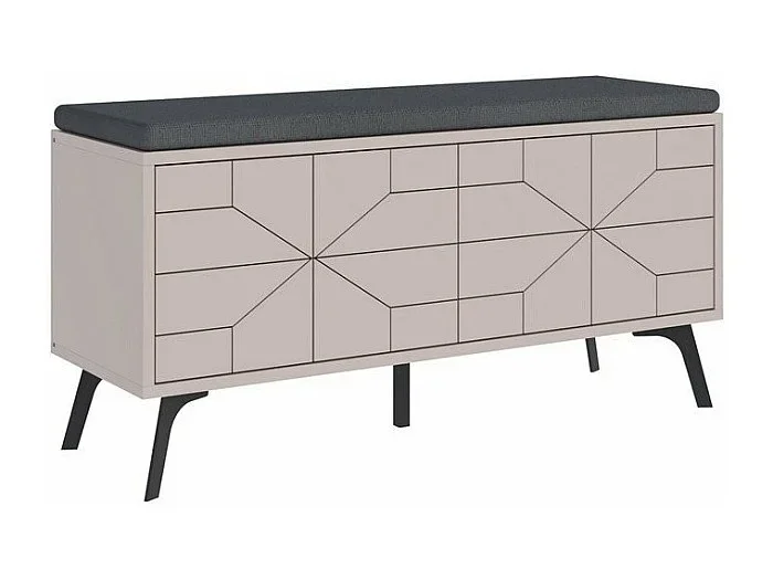 Zapatero Asheboro 110, Taupe, 107x55x35cm, Aglomerado laminado