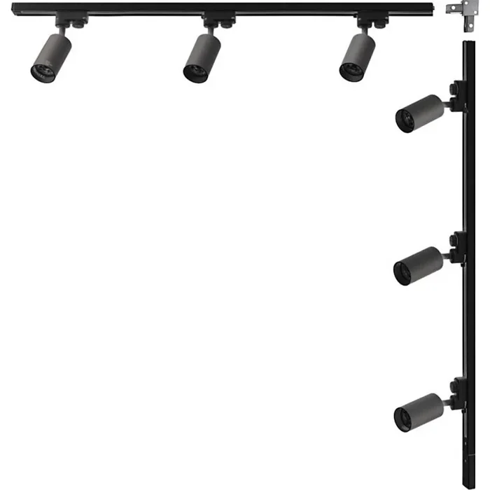 Zuma Line – Foco orientable para sistema de riel 6xGU10/35W/230V negro