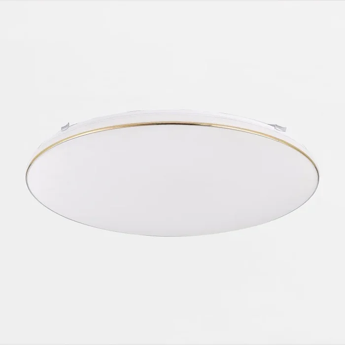 Zuma Line – Plafón LED regulable OMAR LED/48W/230V diá. 53 cm dorado